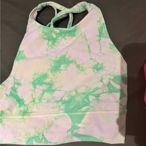 Lululemon tie dye sports bra